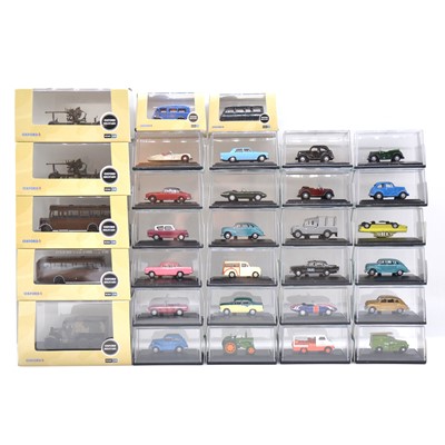 Lot 199 - Thirty-one Oxford 1/76 scale models, boxed