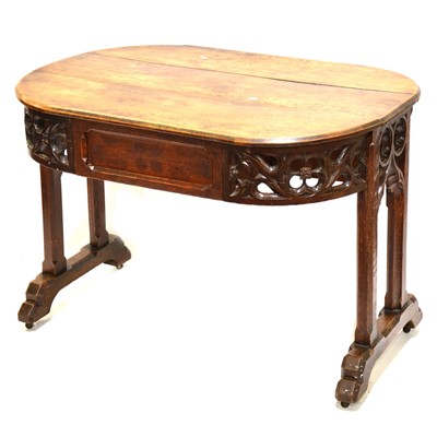 Lot 449 - Victorian Gothic table