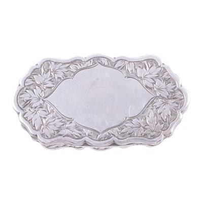 Lot 273 - Victorian silver vinaigrette