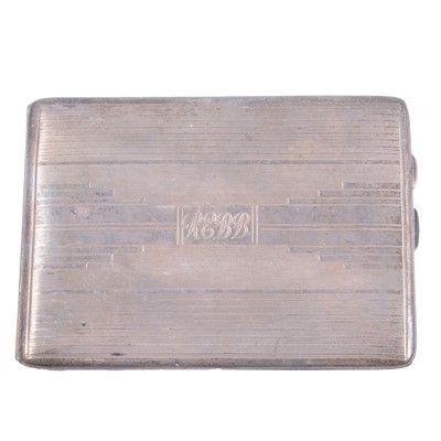 Lot 270 - Silver cigarette case