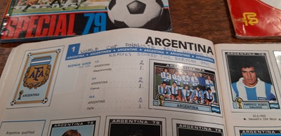 Lot 138 - Four incomplete sticker albums