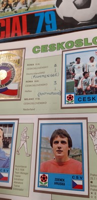 Lot 138 - Four incomplete sticker albums