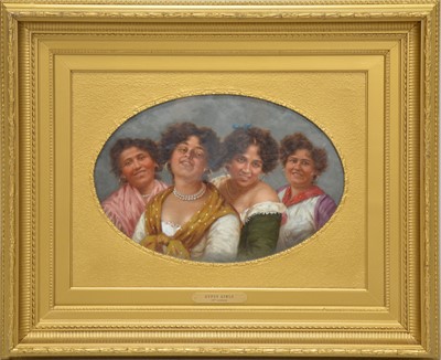 Lot 310 - Arturo Petrocelli, Gypsy girls