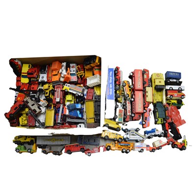 Lot 101 - One hundred and three die-cast models, play-worn