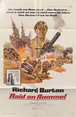 Lot 73 - A collection of vintage war film posters and photographic prints.