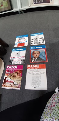 Lot 74 - A collection of vintage film posters, photographic prints and magazines.