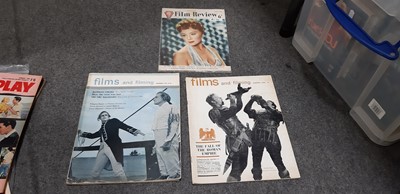 Lot 74 - A collection of vintage film posters, photographic prints and magazines.