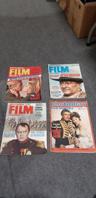 Lot 74 - A collection of vintage film posters, photographic prints and magazines.