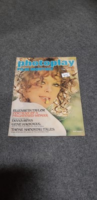 Lot 74 - A collection of vintage film posters, photographic prints and magazines.