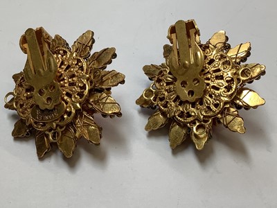 Lot 455 - Stanley Hagler N.Y.C. - a bracelet and earring suite.