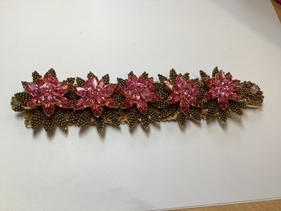 Lot 455 - Stanley Hagler N.Y.C. - a bracelet and earring suite.