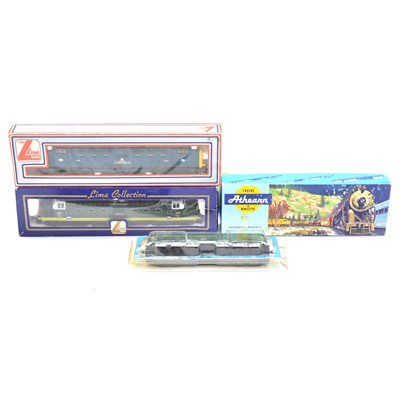 Lot 481 - Four OO/HO gauge diesel locomotives, including Lima and Athearn, boxed