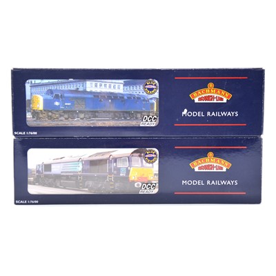 Lot 445 - Two Bachmann OO gauge diesel locomotives, DCC ready, boxed