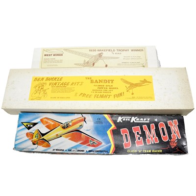 Lot 520 - Three model aircraft kits, boxed