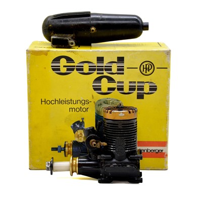 Lot 531 - Hirtenberger Gold Cup 40 F-RC model aircraft engine, boxed