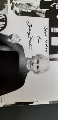 Lot 66 - The Beatles - set of four signatures of the band, together with signatures by Pete Best and George Martin