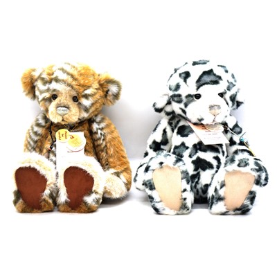 Lot 317 - Two Isabelle Lee Charlie bears, Abhay, Akhuti