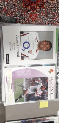 Lot 65 - Collection of assorted sporting autographs, including Athletics, Tennis, Cricket