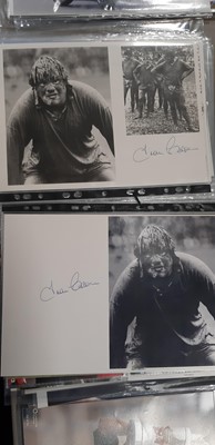Lot 65 - Collection of assorted sporting autographs, including Athletics, Tennis, Cricket