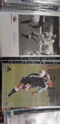Lot 65 - Collection of assorted sporting autographs, including Athletics, Tennis, Cricket