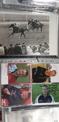 Lot 65 - Collection of assorted sporting autographs, including Athletics, Tennis, Cricket