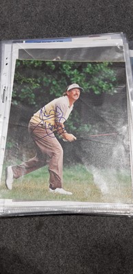 Lot 65 - Collection of assorted sporting autographs, including Athletics, Tennis, Cricket
