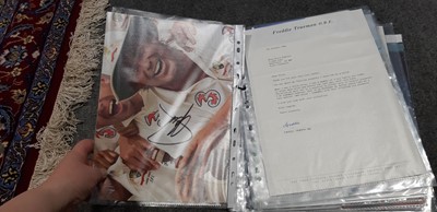 Lot 65 - Collection of assorted sporting autographs, including Athletics, Tennis, Cricket