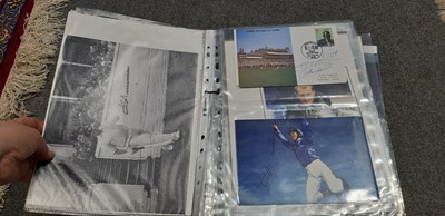 Lot 65 - Collection of assorted sporting autographs, including Athletics, Tennis, Cricket