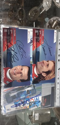 Lot 50 - Motorsport: collection of assorted signed photographs
