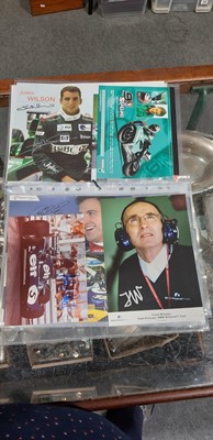 Lot 50 - Motorsport: collection of assorted signed photographs