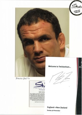 Lot 49 - Rugby Union: two Studio Limited Editions artworks, with associated autographs