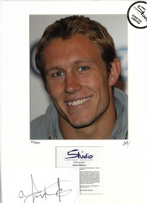 Lot 49 - Rugby Union: two Studio Limited Editions artworks, with associated autographs