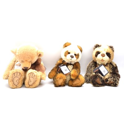 Lot 324 - Three Charlie Bears, Isabelle Lee designs