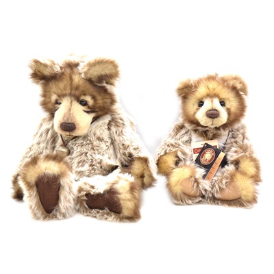 Lot 327 - Two Charlie Bears, Diesel, Anniversary Diesel