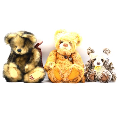 Lot 318 - Three Charlie Bears, Corey, Cindy, Cinders