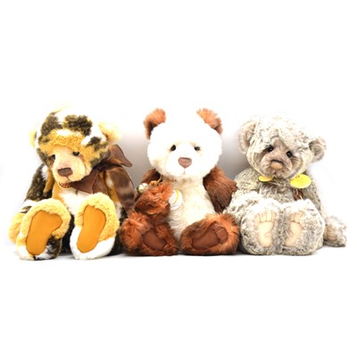 Lot 329 - Three Charlie Bears, Leonie, Robin, Poppet