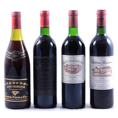 Lot 97 - Four bottles of French vintage red wine