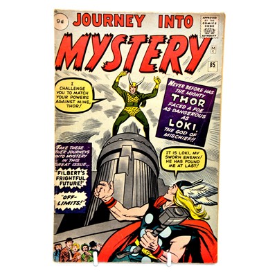 Lot 247 - Marvel 'Journey into Mystery' #85 'Trapped by Loki, God of Mischief', 1962