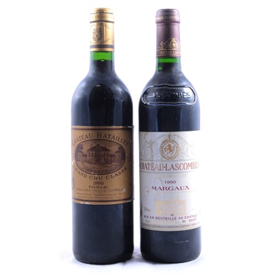 Lot 103 - 1995 CL Batailley Pauillac, 1990 Margaux