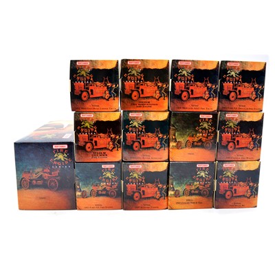 Lot 179 - Thirteen Matchbox die-cast fire engines, boxed