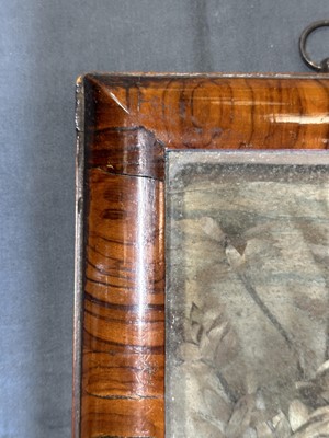 Lot 97 - Silk and fabric diorama, Garden of Eden