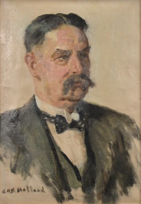 Lot 195 - George Herbert Buckingham Holland, Portrait of Inspector S C Warne