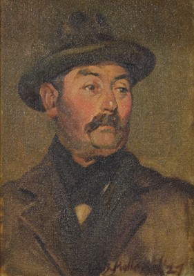 Lot 203 - George Herbert Buckingham Holland, Portrait of Mr Raffaele Someo