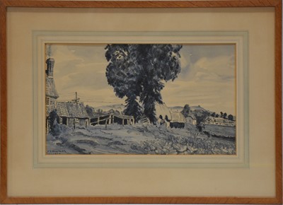 Lot 307 - Frances Cythia Bond, The Lake - Hamden Park, and two other paintings