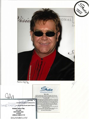 Lot 21 - Rock/ Pop Memorabilia: seven sets of autographs and associated limited edition artworks