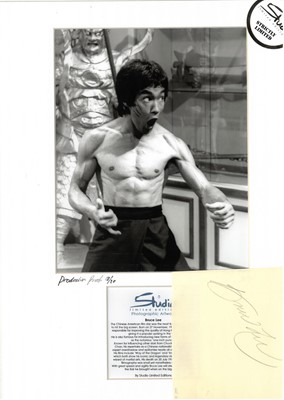 Lot 16 - Film Memorabilia: Three Studio Limited Editions photograph artworks, with associated autographs