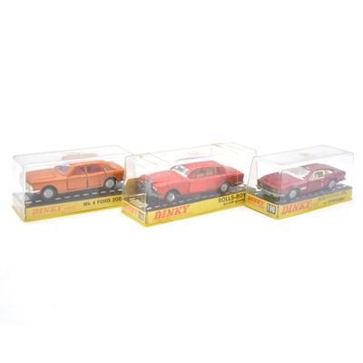 Lot 30 - Three Dinky die-cast vehicles, boxed