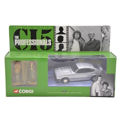 Lot 98 - Corgi die-cast model 57401 'The Professionals' Ford Capri with figures, boxed