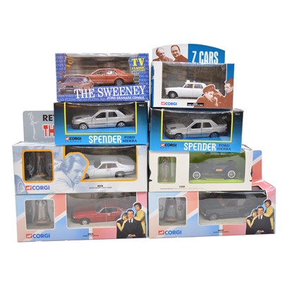 Lot 146 - Eight Corgi die-cast vehicles, boxed