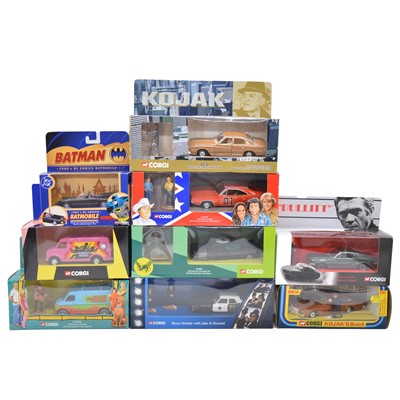 Lot 143 - Nine Corgi die-cast model vehicles, boxed